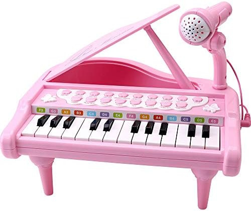 Amy&Benton Toddler Piano Toy Keyboard for Baby Girls Birthday Gift 1 2 3 4 Years Old Kids Pink To... | Amazon (US)