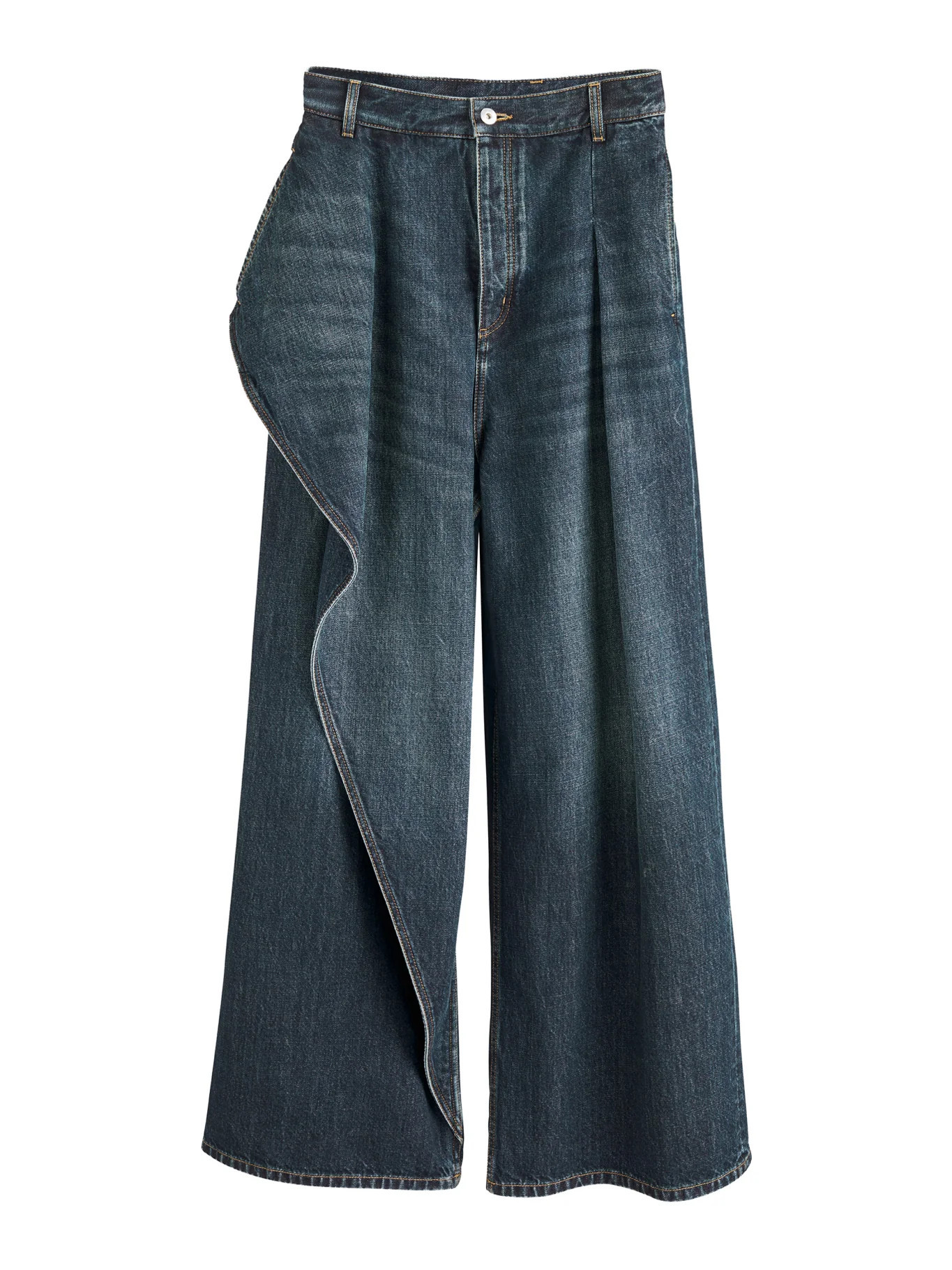 DRAPED FLARED JEANS - Christian Dior - Woman | Suitnegozi INT