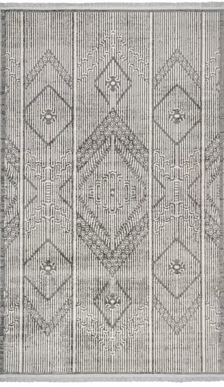 Grey Meera Paneled Indoor/Outdoor Area Rug | Rugs USA