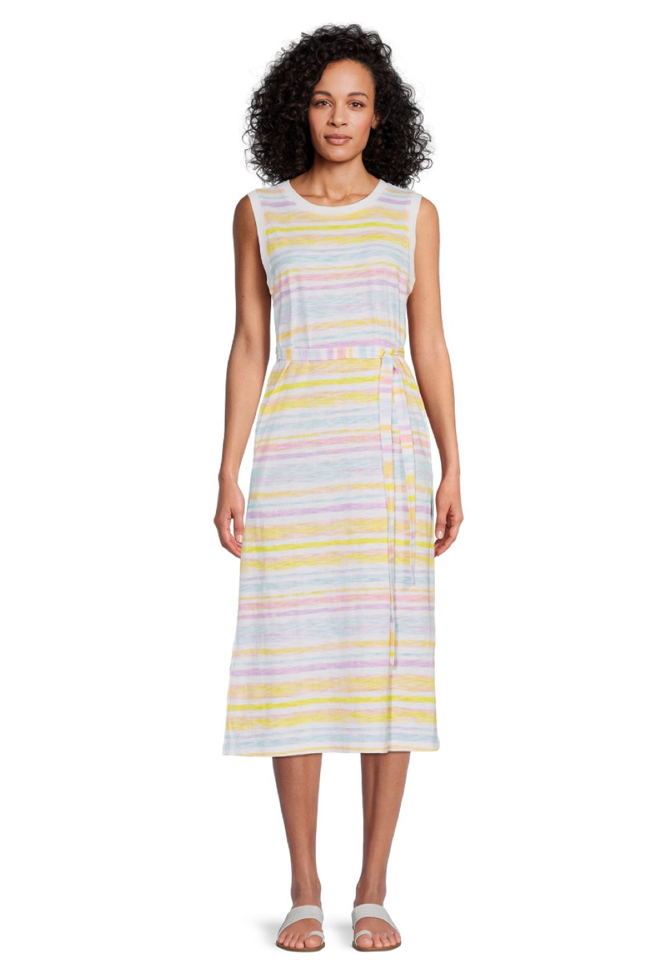 Tie Midi Dress