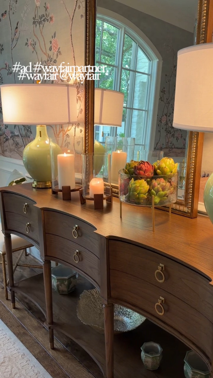 #ad Wayfair has some of my favorite pieces for my home, and these candle hurricanes and glass vase have been top shopped finds! #Wayfairpartner @Wayfair #wayfair

#LTKSaleAlert #LTKSeasonal #LTKHome