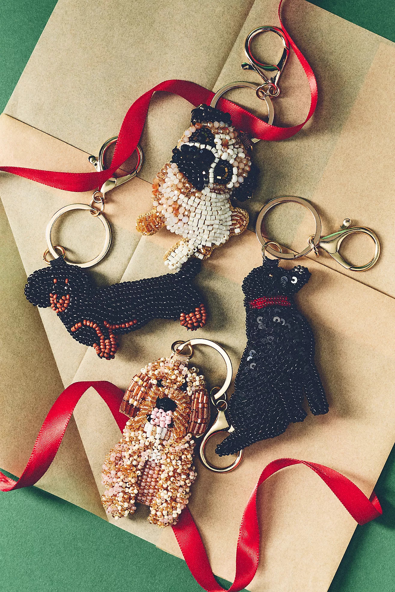 Beaded Dog Bag Charm | Anthropologie (US)