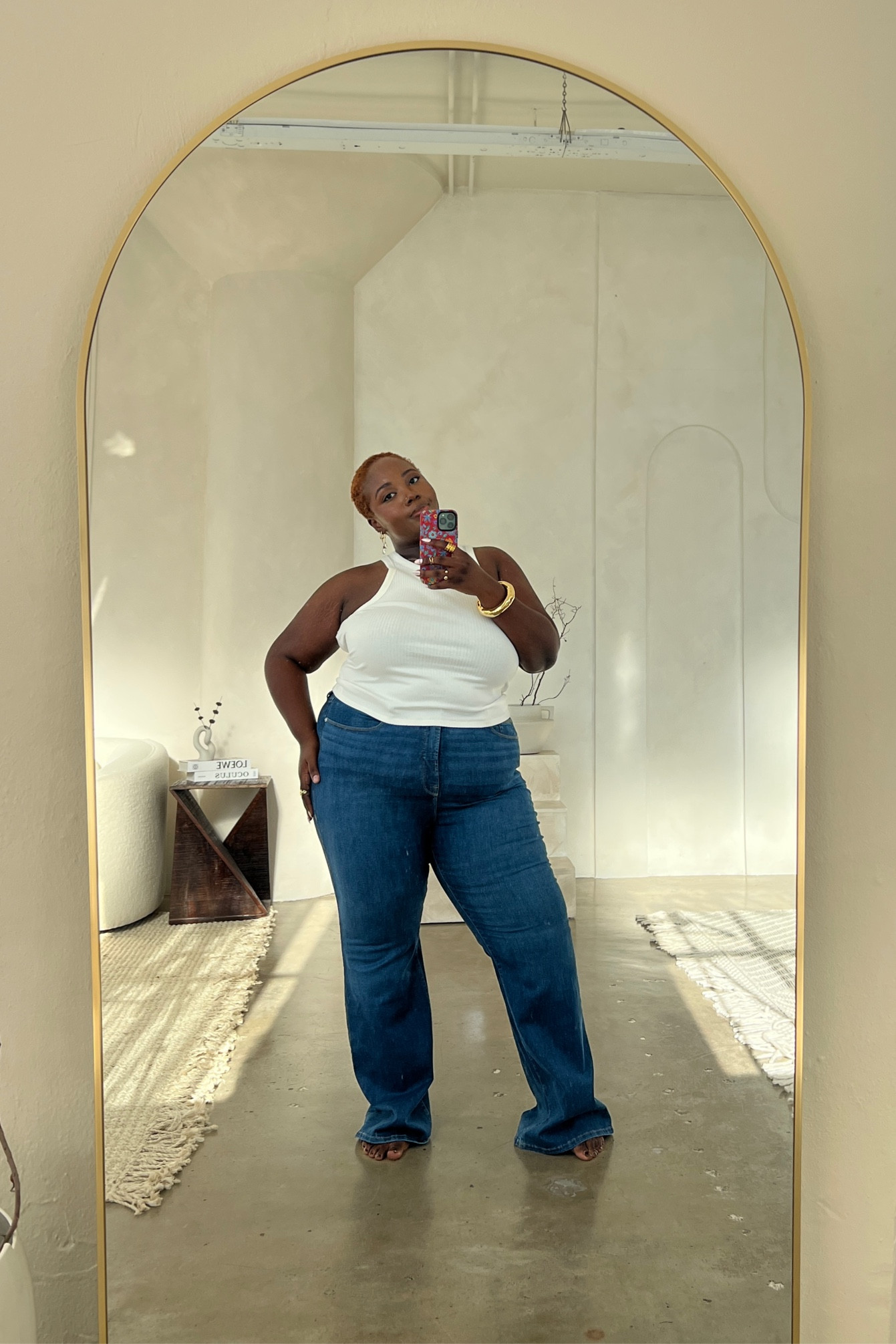 Ain’t nothing like a good pair of jeans that hug you in all the right places. Good American always holds me down!! #jeans #plussize #jeanoutfit

#LTKPlusSize #LTKStyleTip #LTKWatchNow