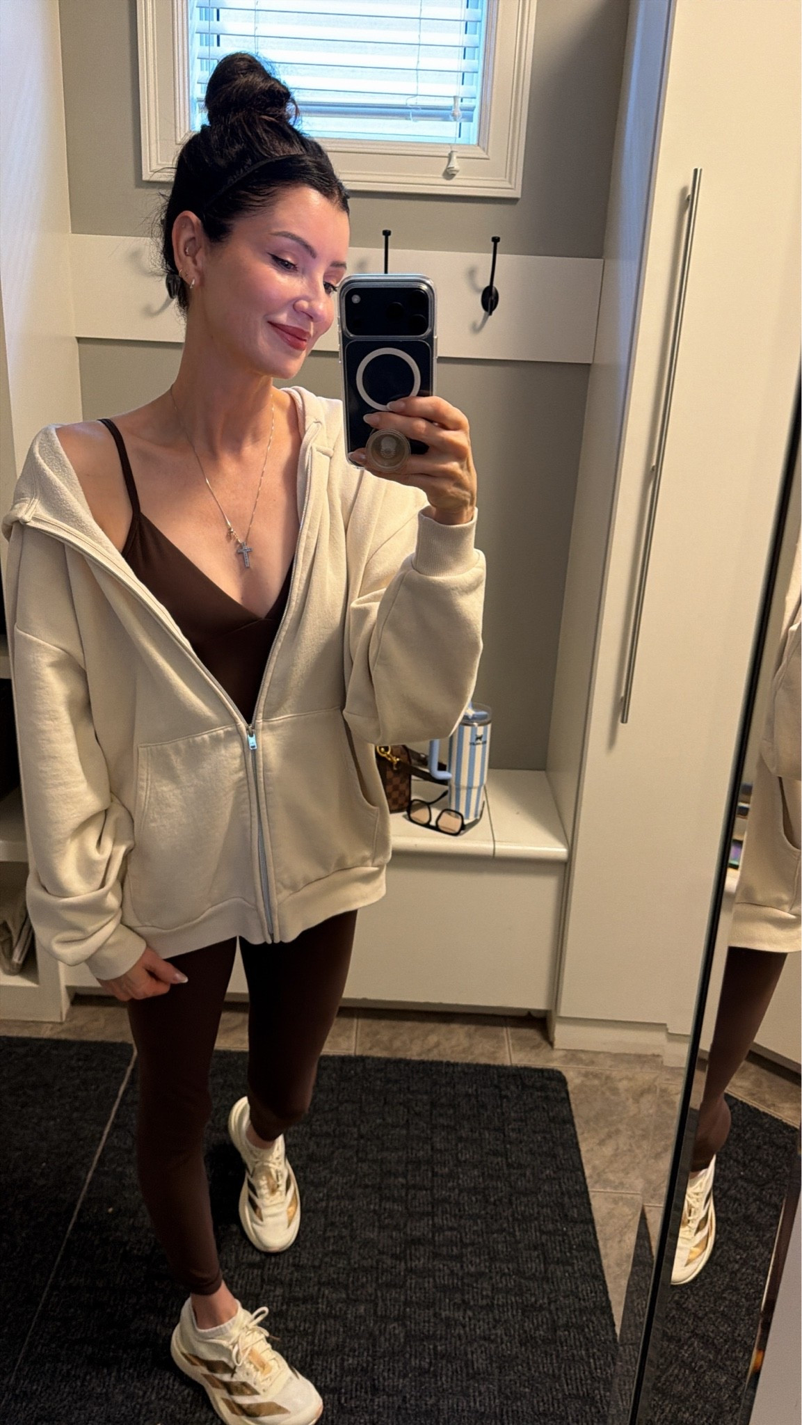 Gym fit! 🤎

#LTKbeauty #LTKfitness