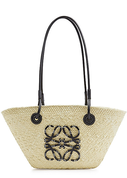 Anagram small raffia basket bag | Harvey Nichols (Global)