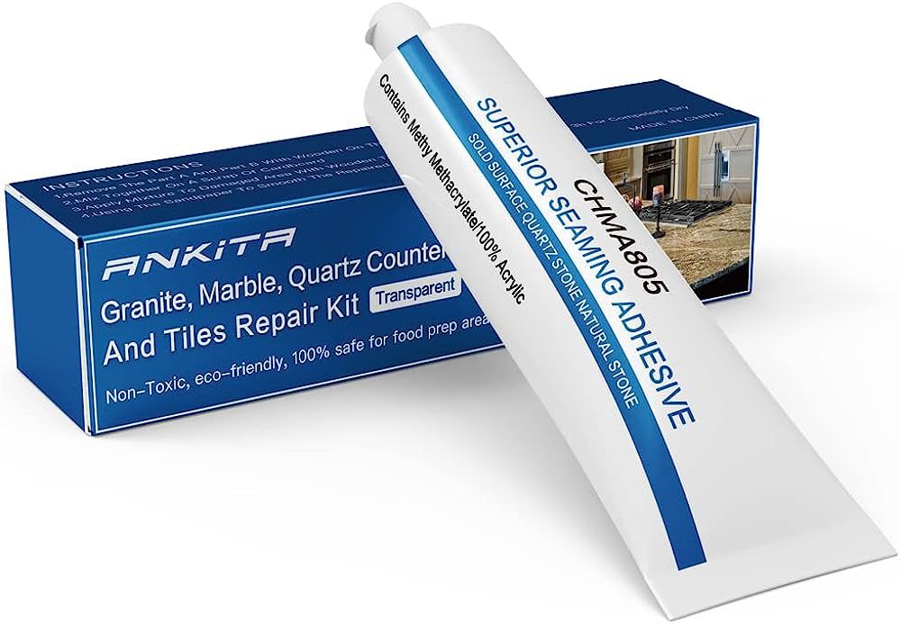 Granite, Marble and Quartz Countertops chip Repair Kit - Fix Nicks, Chips, or Scratches on Granit... | Amazon (US)