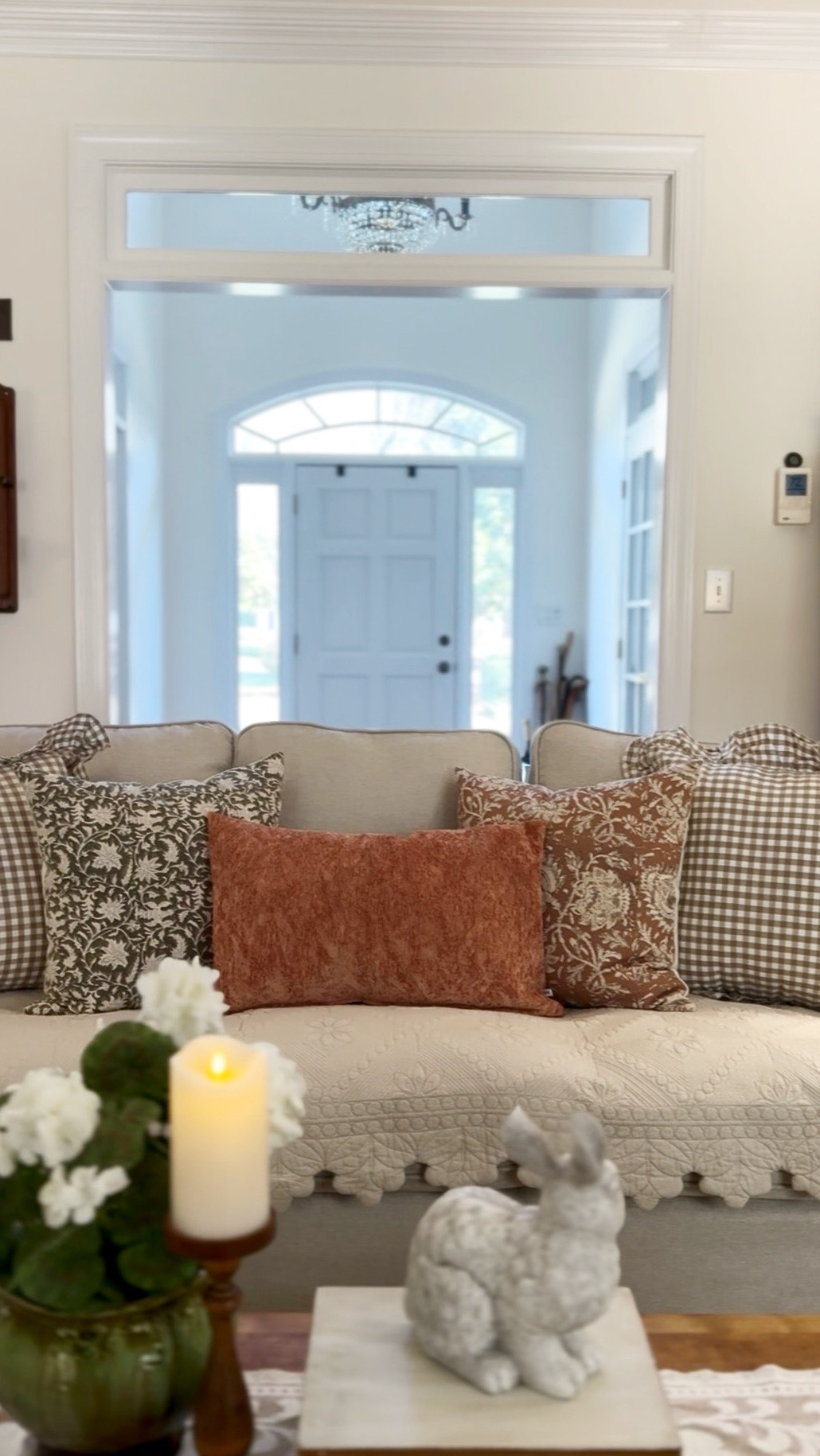 This couch protector is a very popular one!  I get asked about it all of the time.  It’s a non-slip, quilted protector that stops spills, messes and sticky fingers.  It comes in several color choices and matching pieces for the entire couch.

#LTKActive