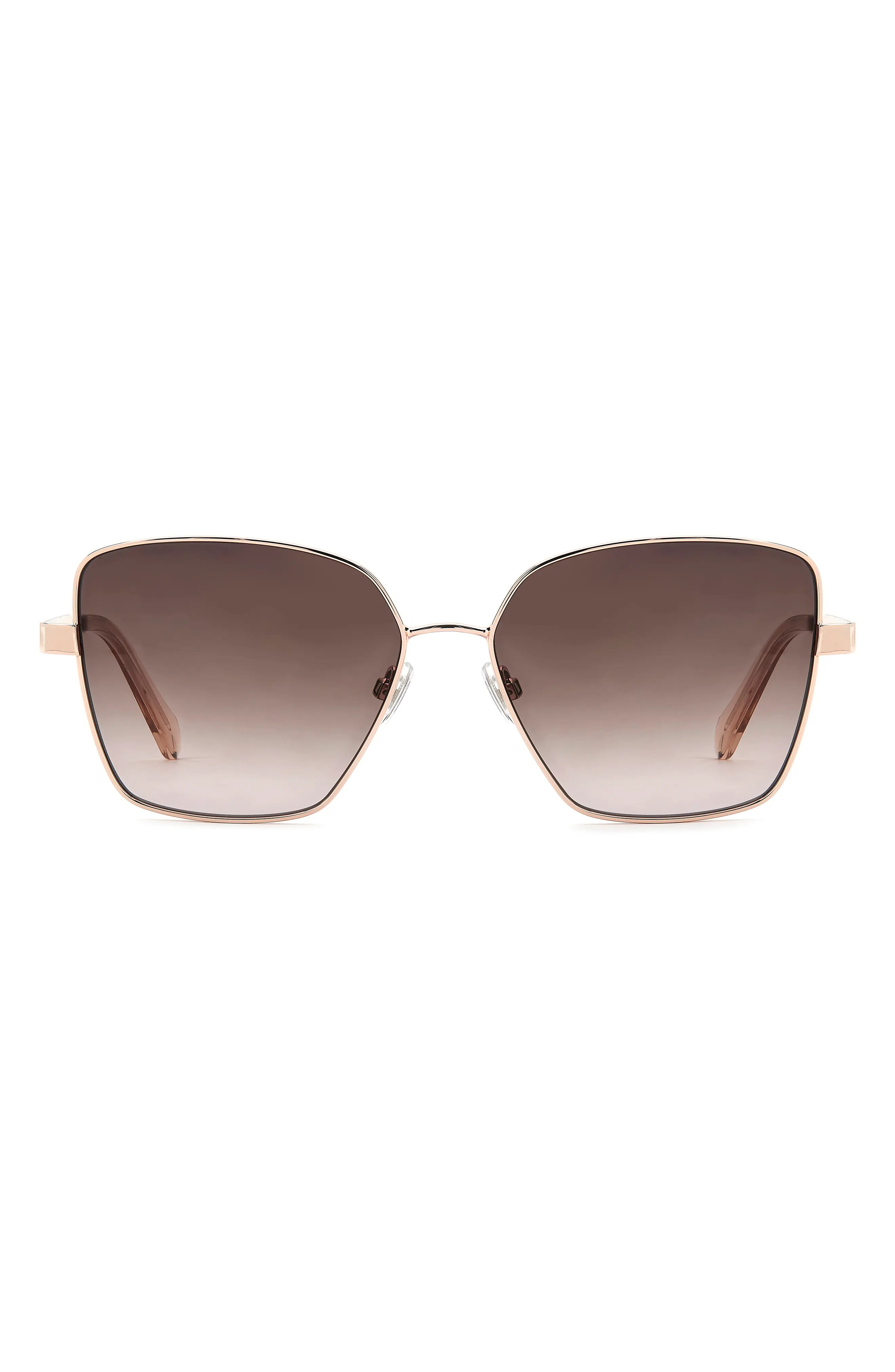 57mm Gradient Square Sunglasses (Women) | Nordstrom | Nordstrom