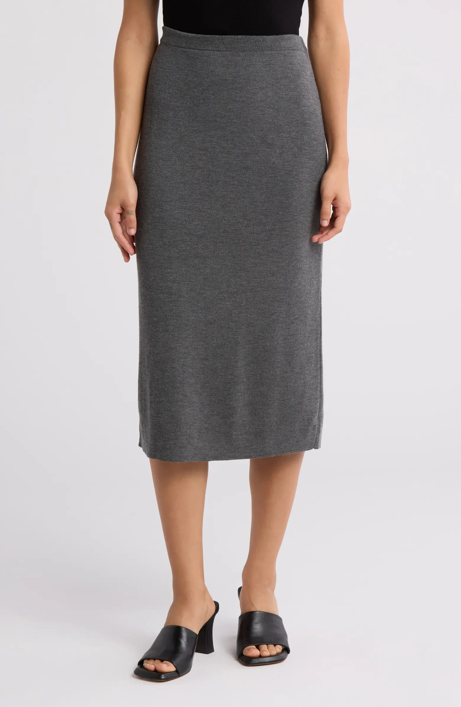 Merino Wool Pencil Skirt | Nordstrom Rack