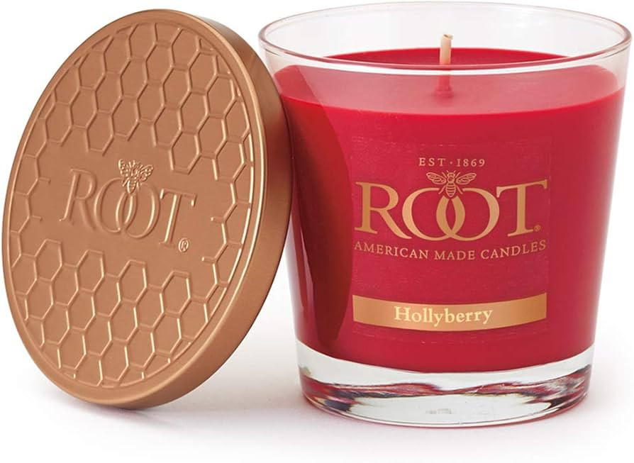 Root Candles Holiday Scented Candles Honeycomb Veriglass Premium Handcrafted Beeswax Blend Candle... | Amazon (US)