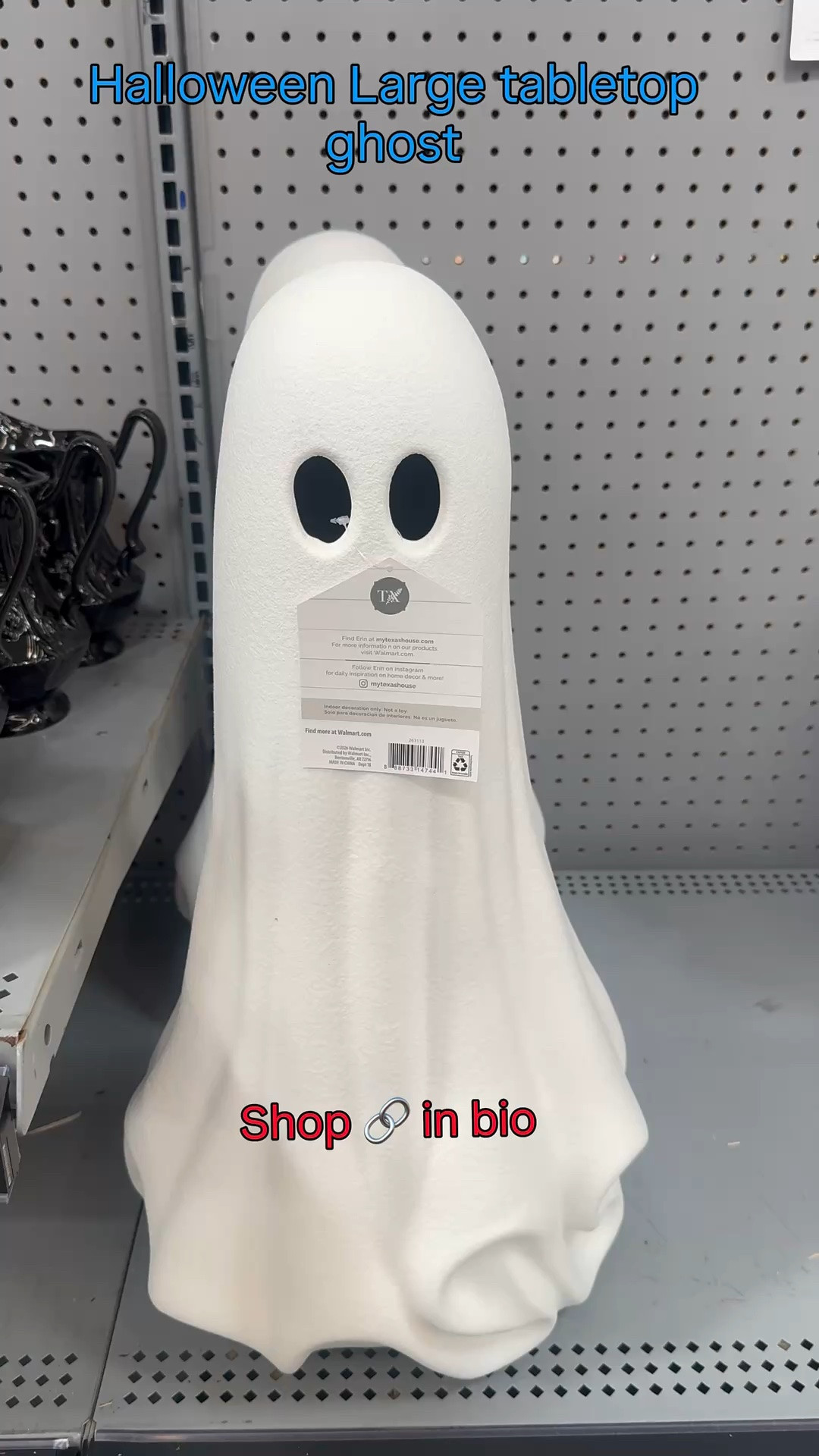 ￼ Table top ghost for Halloween