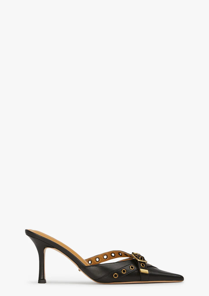 Savoir Black Nappa Heels | Heels | Tony Bianco USA | Tony Bianco US