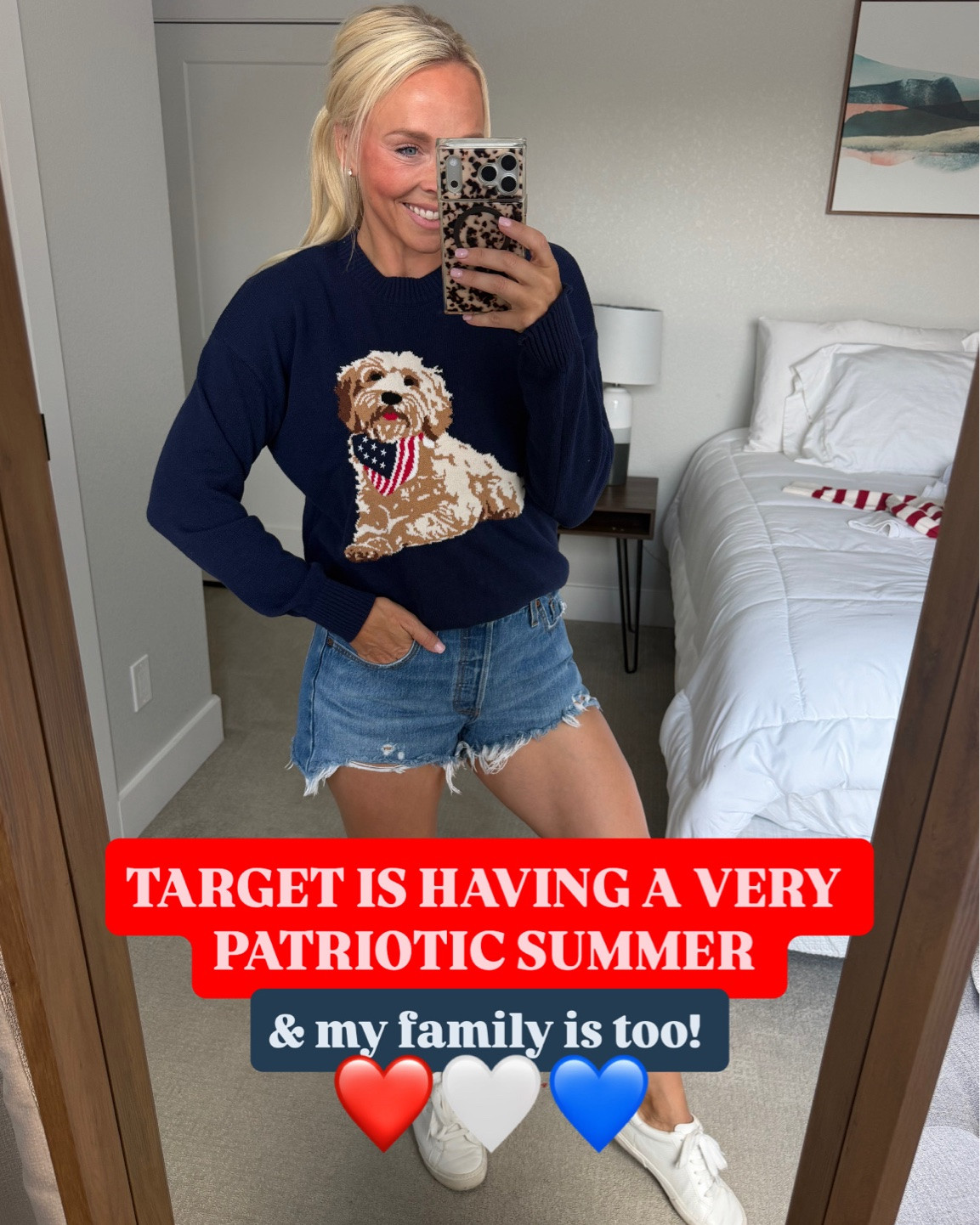 Target x Americana! Best place to find all things ❤️🤍💙 this year!!! Everything I’m wearing and Blaine is wearing is TTS!

#LTKootd #LTKmomlife #LTKgrwm