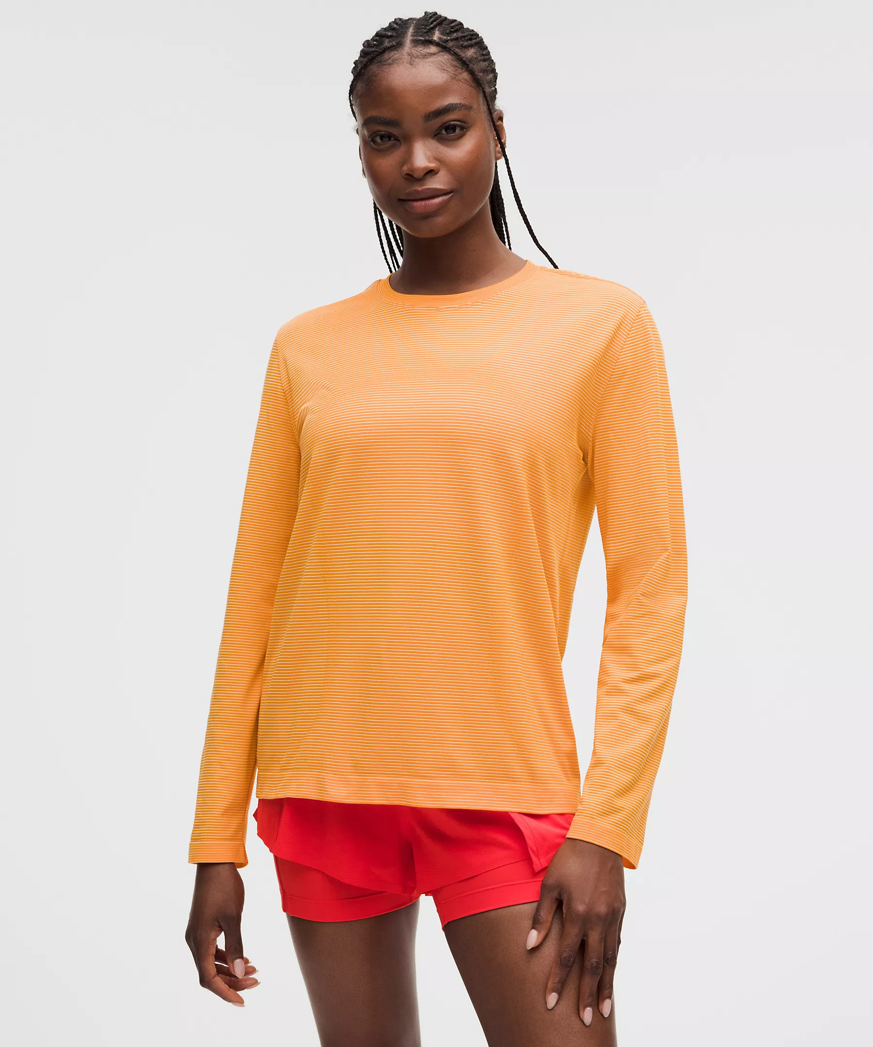 Swiftly Relaxed Long-Sleeve Shirt Hip Length | Lululemon (US)