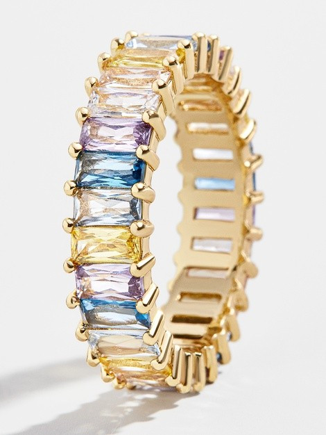 Mini Alidia Cubic Zirconia Ring | BaubleBar (US)