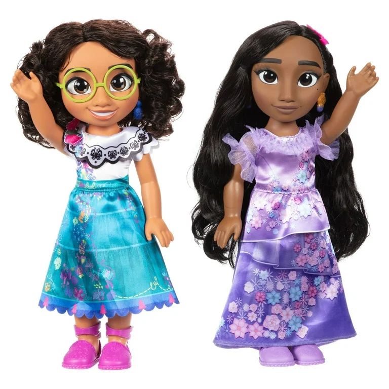 Disney's Encanto Singing Sisters Mirabel and Isabela Fashion Toddler Doll Gift Set | Walmart (US)