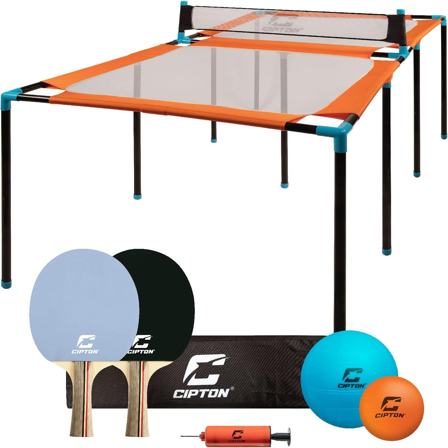 Cipton Slam Pong, Mix Your Favorite Game Slam Ball and Table Tennis, 2 Table Tennis Rackets,1 Sla... | Amazon (US)