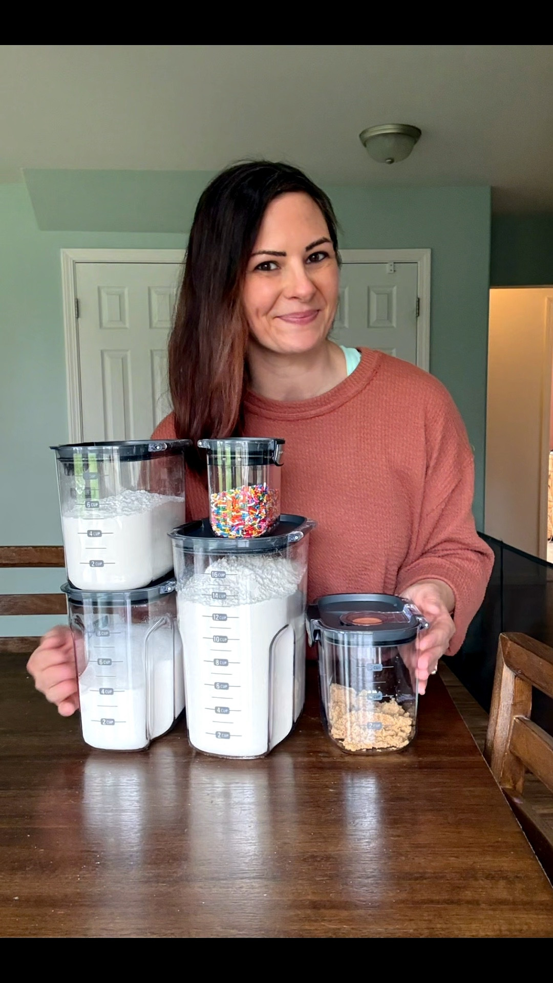 Finally upgraded my baking cabinet ✨
No more messy half-open flour bags.
These airtight containers are stackable, functional, and make everything feel so much more streamlined.
Baking just hits different when it’s organized.

#LTKfoodie #LTKdayinmylife #LTKgrwm