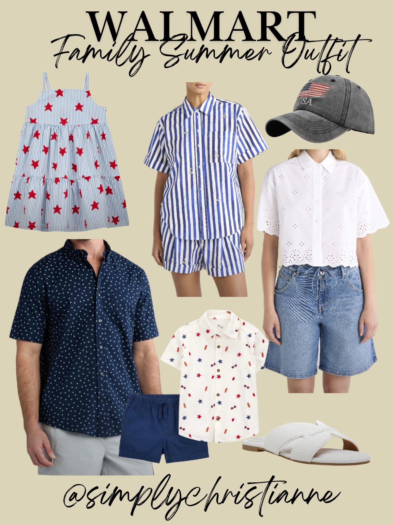 Walmart Fashion, Family Summer outfit, Americana style 

#LTKKids #LTKFamily #LTKStyleTip