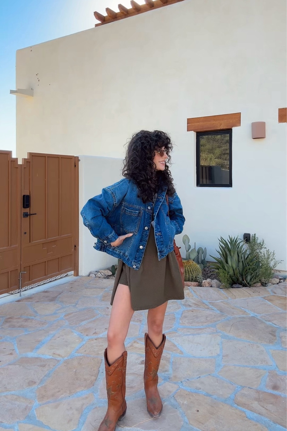 The coziest set for when you want to wear sweats but want to feel pulled together. Also this denim jacket is so fun with the flare back!

#LTKSeasonal #LTKStyleTip #LTKFindsUnder100