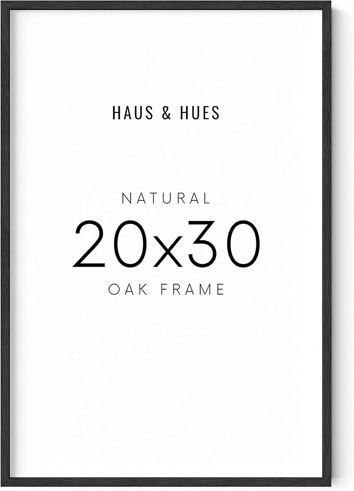HAUS AND HUES 20 x 30 Frame - Set of 1 20 x 30 Picture Frame, 20x30 Poster Frame, 20 By 30 Pictur... | Amazon (US)