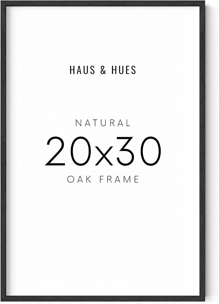 HAUS AND HUES 20 x 30 Frame - Set of 1 20 x 30 Picture Frame, 20x30 Poster Frame, 20 By 30 Pictur... | Amazon (US)