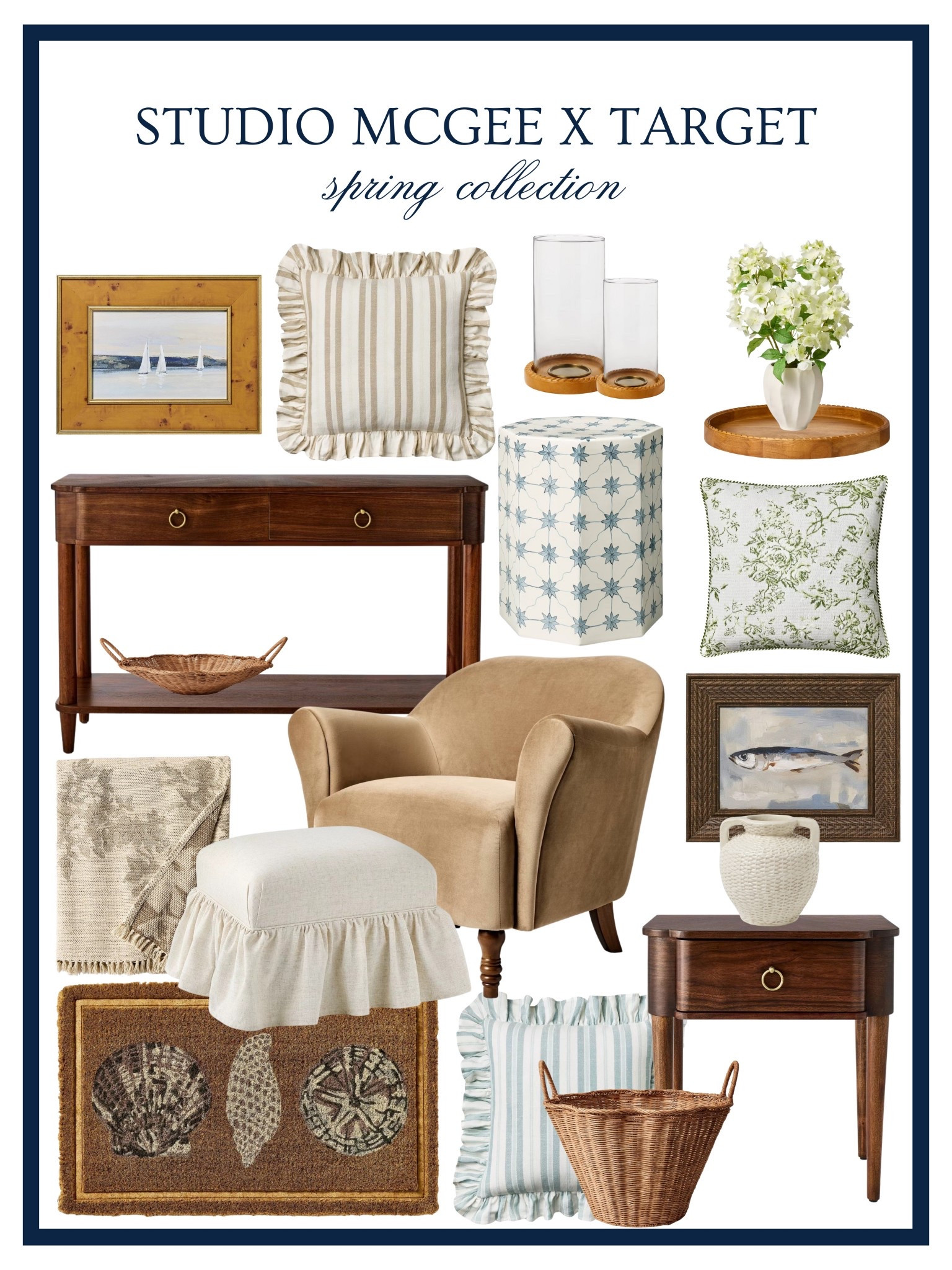 Studio McGee x Target, spring collection! 🤍 Target finds, Shea McGee, Neutral Home, Coastal Home, Coastal Grandmother Home, Coastal Grandma Home, Blue and White Home, Beige Home 

#LTKHome