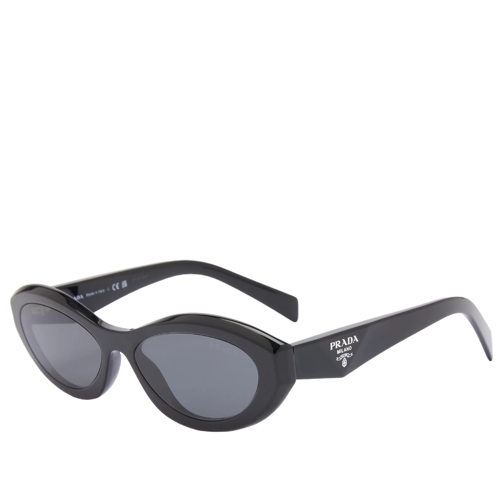 Prada Eyewear Women's PR 26ZS Sunglasses in Black | END. Clothing