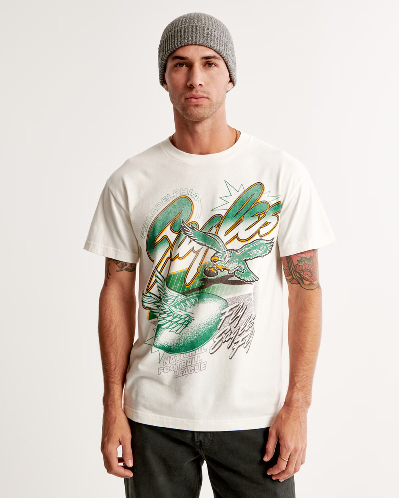 Philadelphia Eagles Graphic Tee | Abercrombie & Fitch (US)