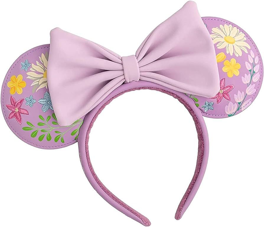 Loungefly x Disney Minnie Mouse Floral Ears Headband | Amazon (US)