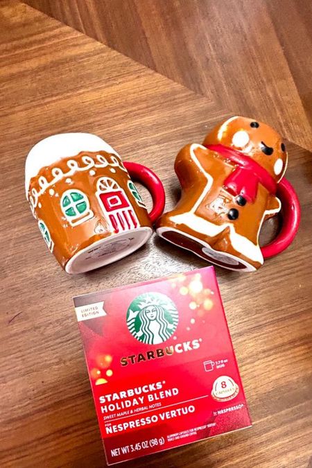 Drink your Starbucks Holiday Blend in your Christmas themed mugs! Perfect for the cozy weather. 

#LTKhome #LTKHolidaySale #LTKSeasonal