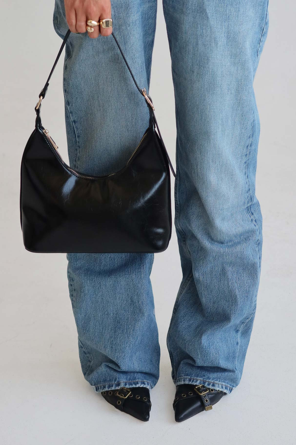 Glazier Shoulder Bag Black | Princess Polly AU