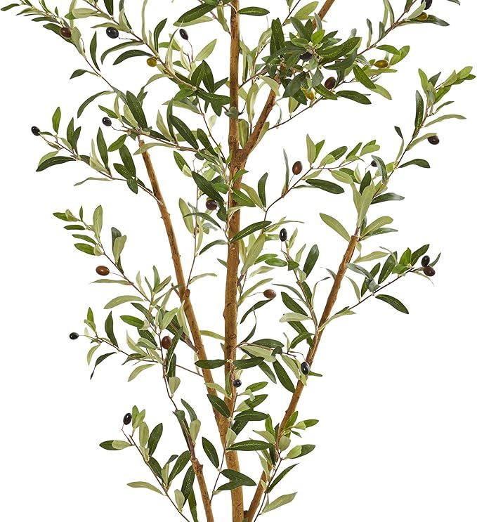 Nearly Natural 82” Olive Artificial Silk Trees Green | Amazon (US)