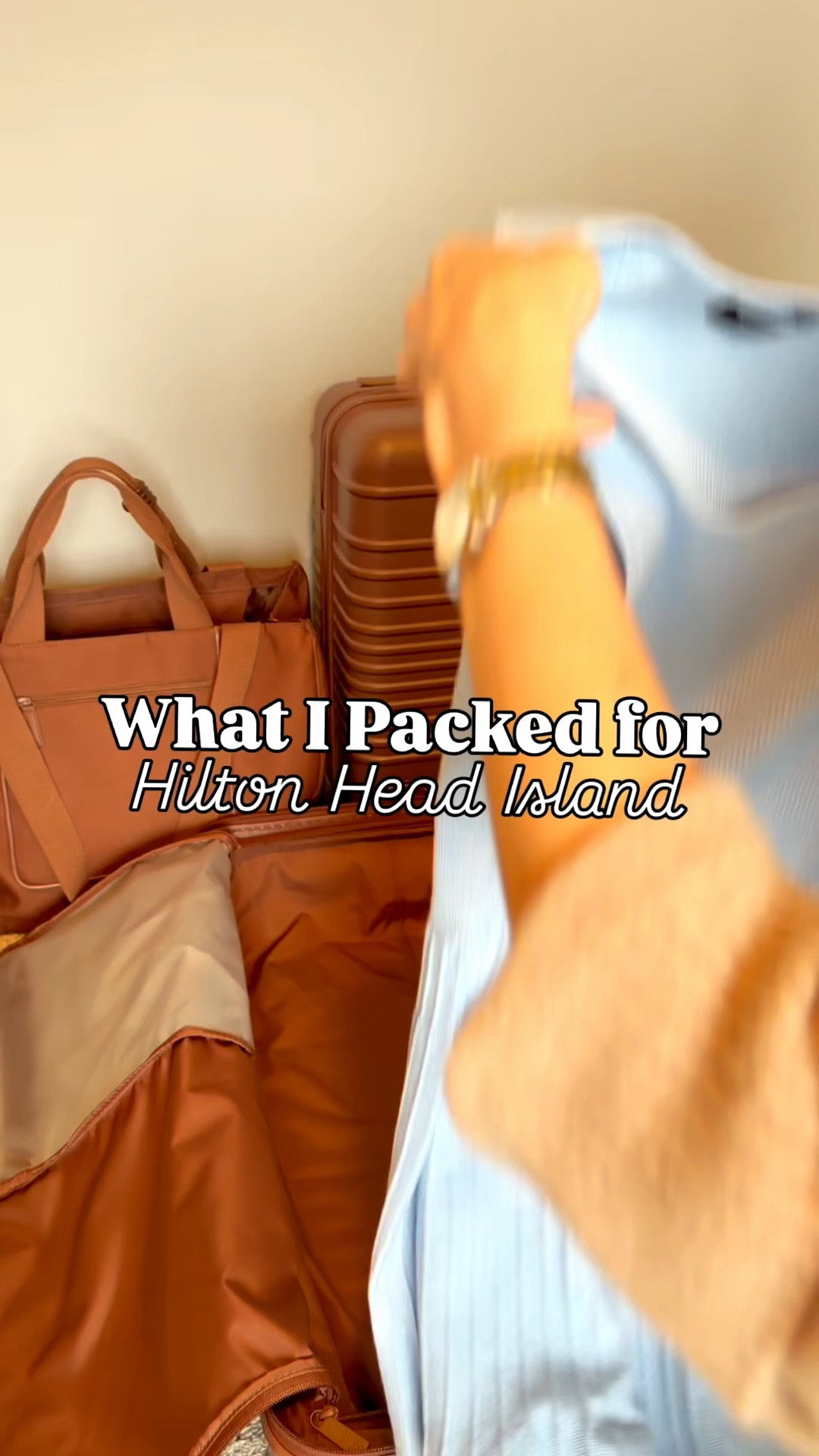 What I packed for Hilton Head Island, SC 🤍🌴

Heading out for a late spring break week and I kept everything light, breathable, and easy to mix & match.

Here’s what made the cut:
• Dresses in natural fabrics with fun colors & patterns
• Eyelet tops (my go-to for effortless outfits)
• Easy basic tops for everyday looks
• Shorts: linen, denim + comfy pull-on styles
• Wrap linen skirt for beach-to-dinner
• Swimsuits + cover-up + silk scarf (the green one piece is from Change of Scenery and I’m not able to link it)
• Everyday bag + beach tote (not shown)

• A good hat (non-negotiable ☀️)

#LTKTravel #LTKmomlife #LTKSeasonal