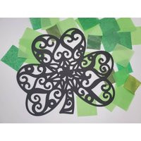 st. Patrick's Day Clover Suncatcher Craft Kit | Etsy (US)