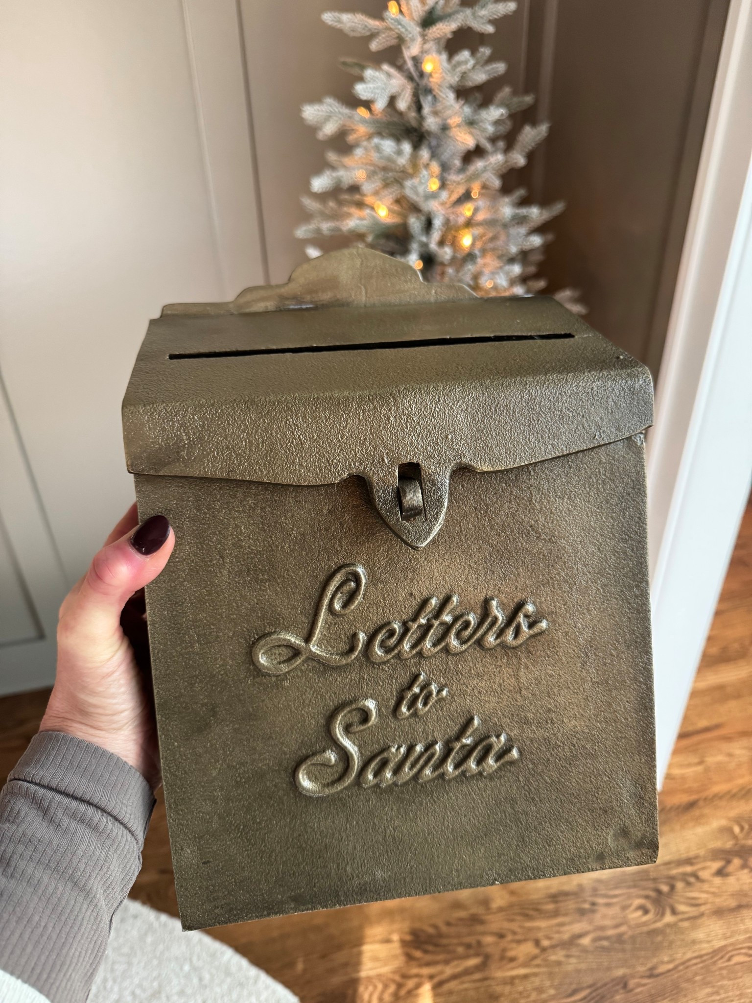 My girls have asked for this the past couple years when they are with at target. This year my brass loving heart finally gave in! Get ready for lots of letter Santa! 

#LTKHoliday #LTKSeasonal #LTKStyleTip
