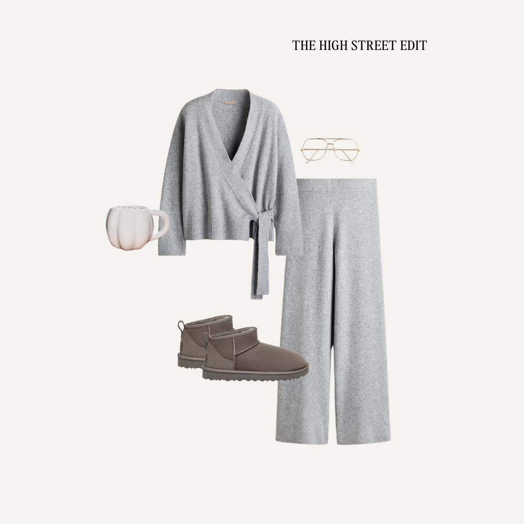 The ultimate cosy wfh & errands outfit

Cosy outfit, casual outfit, ugg styling, grey uggs, pumpkin mug, blue light glasses 

 #LTKuk #LTKautumn #LTKshoes