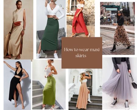 Maxi skirts are not just for the summer! Shop different maxi skirt styles available via this post. 

#LTKunder100 #LTKworkwear #LTKSeasonal