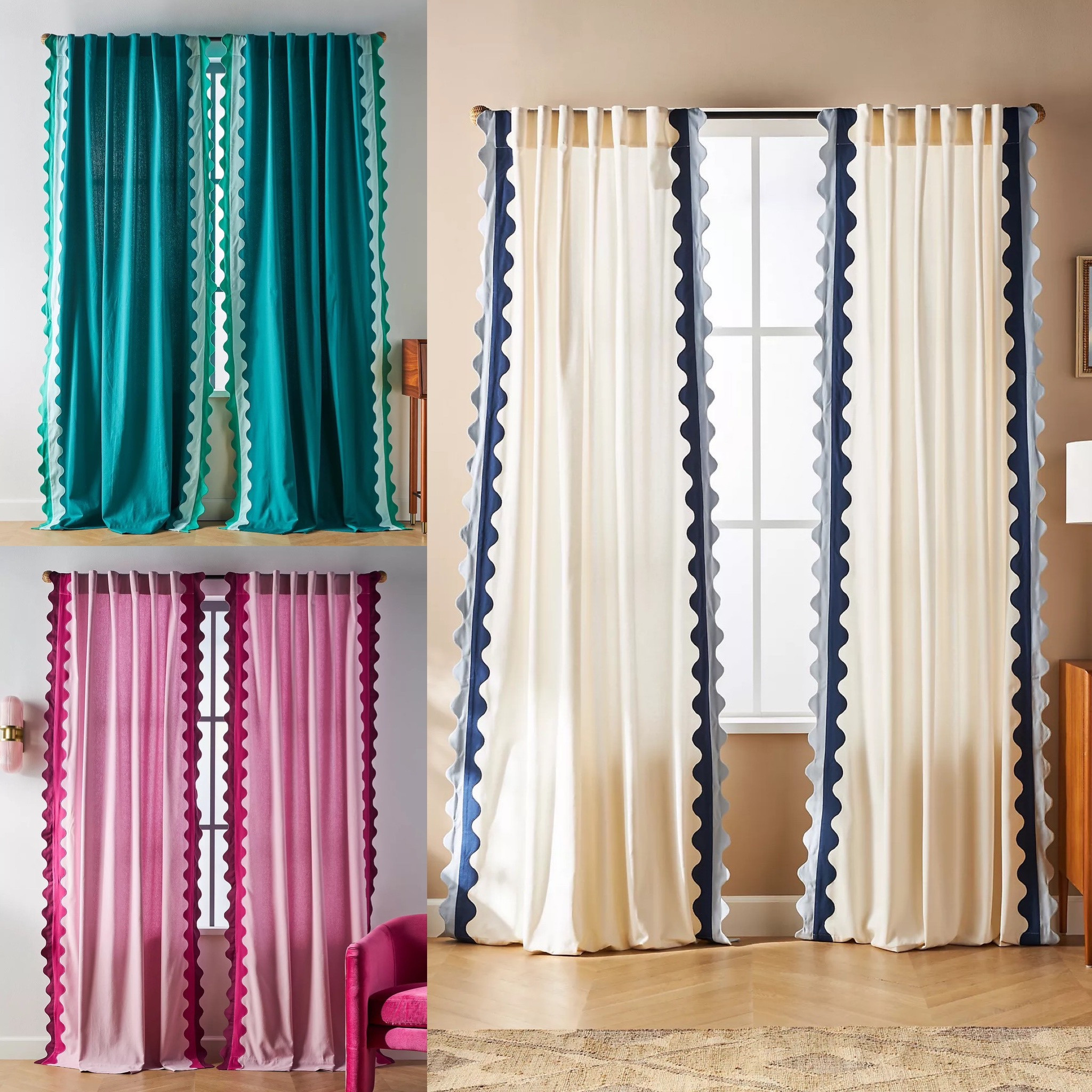 Scallop curtains 

#LTKFind #LTKhome #LTKfamily