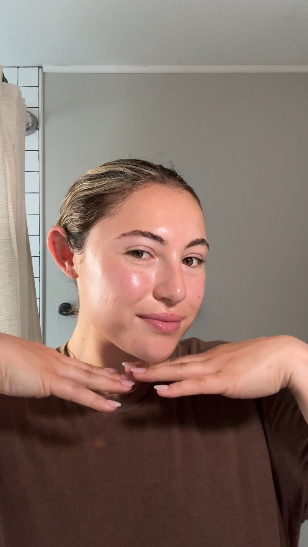 Morning skincare lineup-