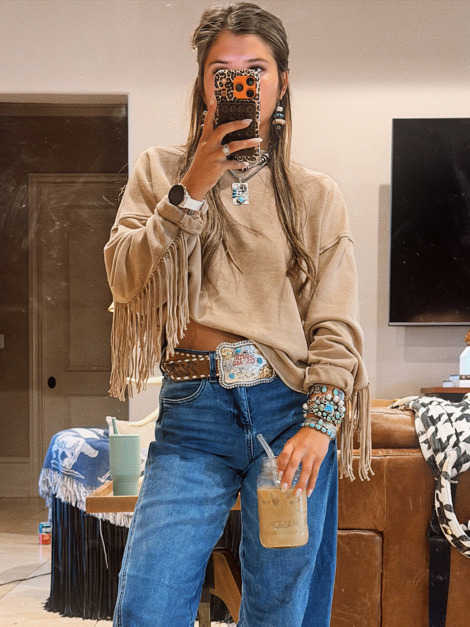 Western cozy 🤍🎠