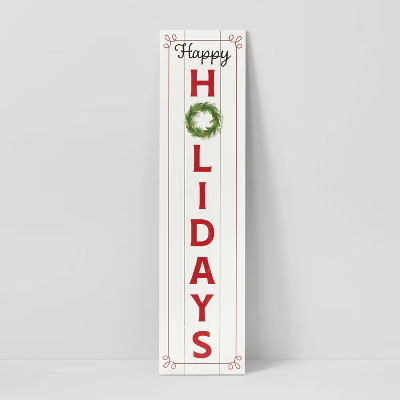 Happy Holidays and Merry Reversible Standing Sign - Wondershop™ | Target