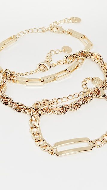 Multi Assorted Chain Bracelets | Shopbop