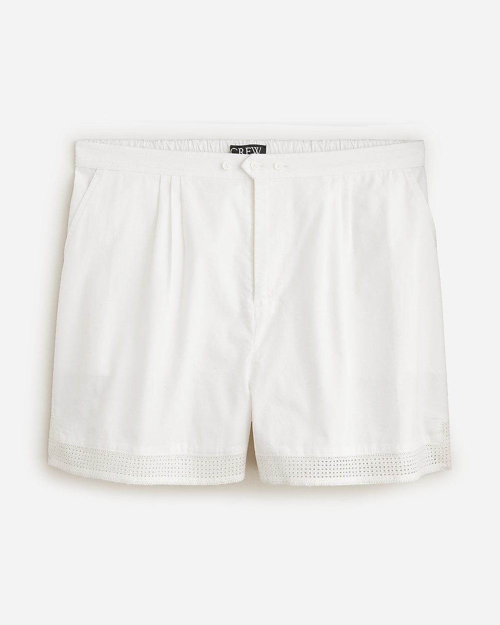 Eyelet pull-on short | J. Crew US