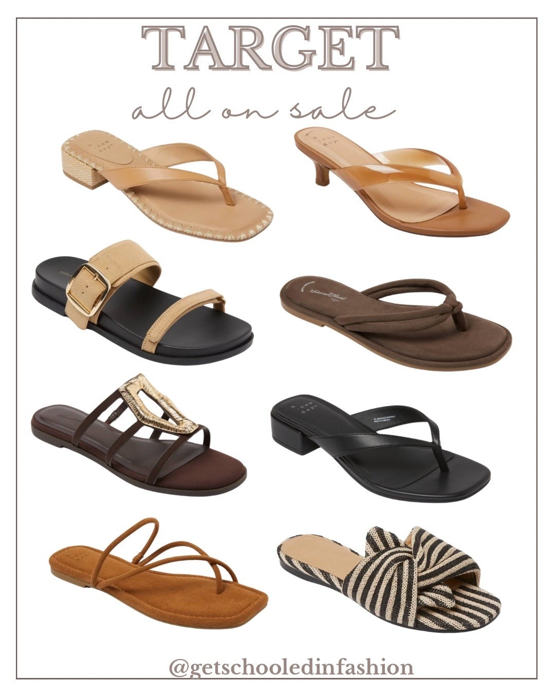 Target sandals on sale

#LTKSaleAlert