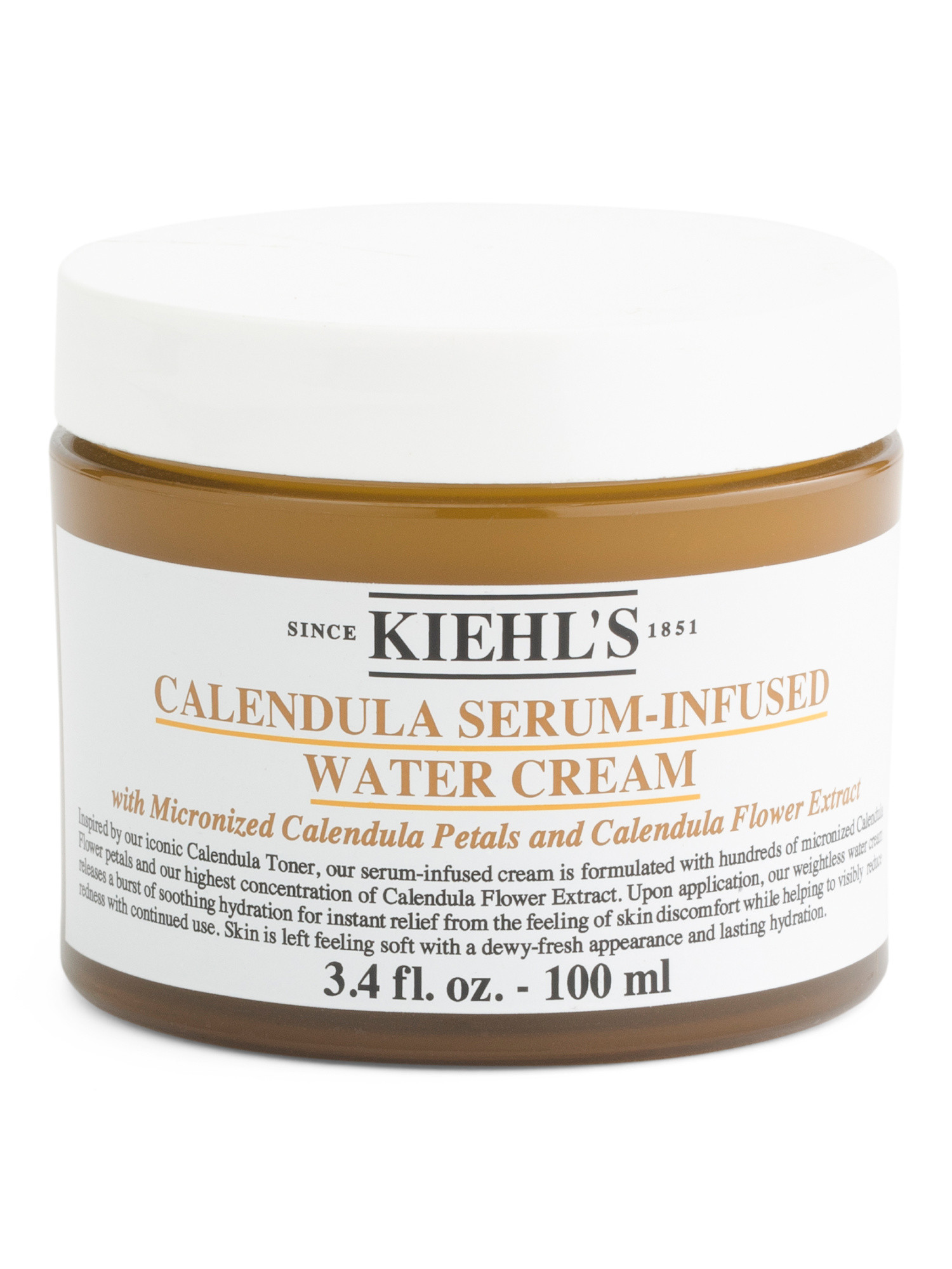 3.4oz Calendula Serum Infused Water Cream | TJ Maxx