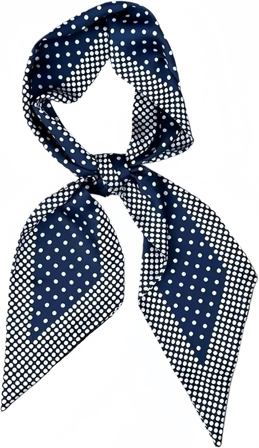 MINIDORA Satin Scarves for Women 59× 5.9 inches Elegant Silk Feeling Scarf for Bag Headwrap Lightweight Neck Tie | Amazon (US)