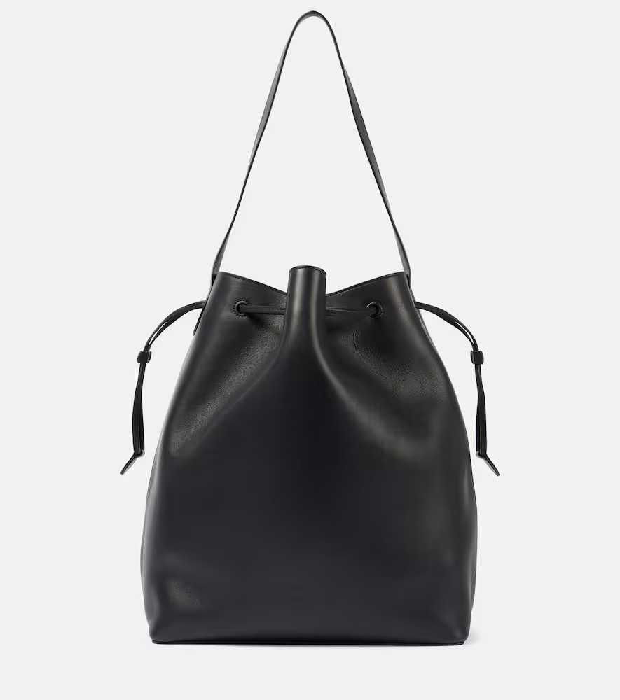 The Row Belvedere leather bucket bag | Mytheresa (US/CA)