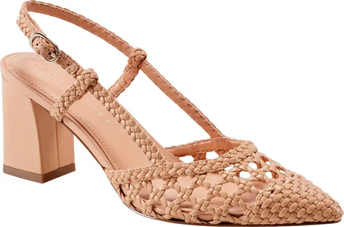 Marc Fisher LTD Zunnie Slingback Pointed Toe Pump (Women) | Nordstrom | Nordstrom