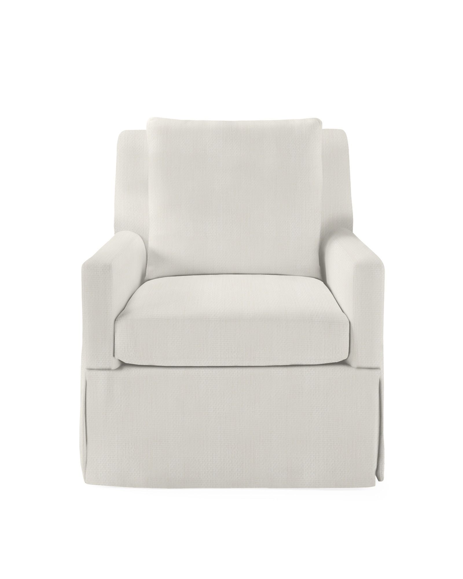 Jamieson Swivel Chair - Slipcovered | Serena and Lily